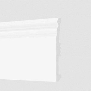 Плiнтус Arbiton STIQ XL STX120 Білий 100мм